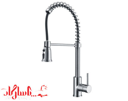 کرومات شیر آشپزخانه (ظرفشویی) مدل شاوری 3742c