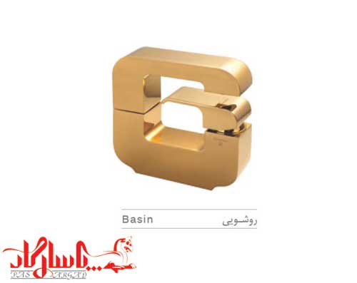 ادرینا شیر روشویی مدل جی طلایی