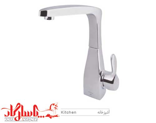 هودین شیر ظرفشویی مدل بریک کروم