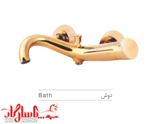 هودین شیر دوش مدل بلونا طلایی