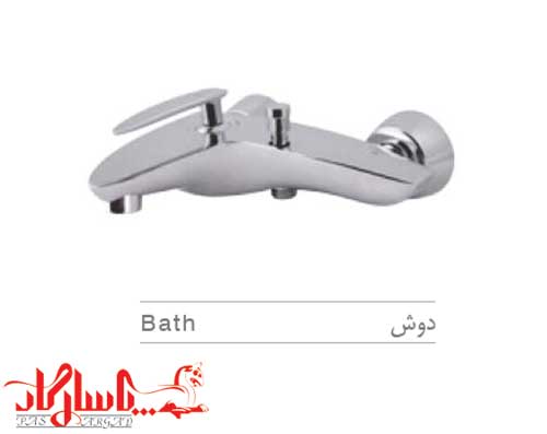 هودین شیر دوش مدل بل کروم