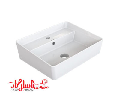 کاسه رو کابینتی ورونیا چینی کرد(ابعاد 50*37)