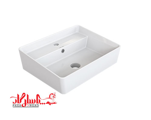 کاسه رو کابینتی ورونیا چینی کرد(ابعاد 50*37)