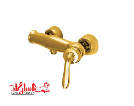 شیر توالت کرومات مدل پاریس طلایی