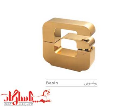 ادرینا شیر روشویی مدل جی طلایی