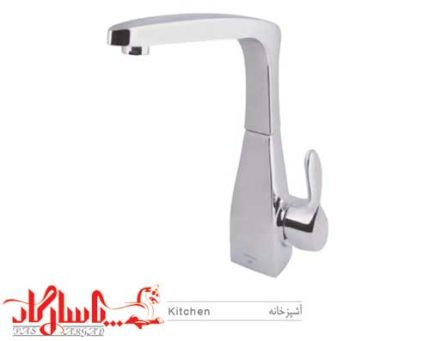 هودین شیر ظرفشویی مدل بریک کروم