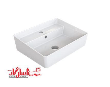 کاسه رو کابینتی ورونیا چینی کرد(ابعاد 50*37)